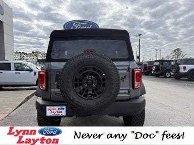 2025 Ford Bronco Matte Black Package