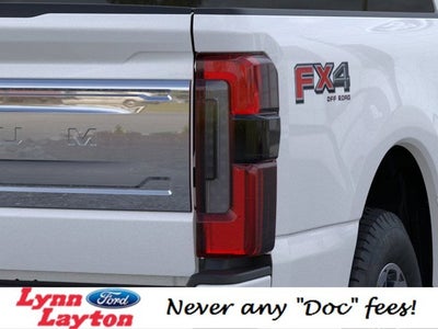 2026 Ford Super Duty F-350 SRW Platinum