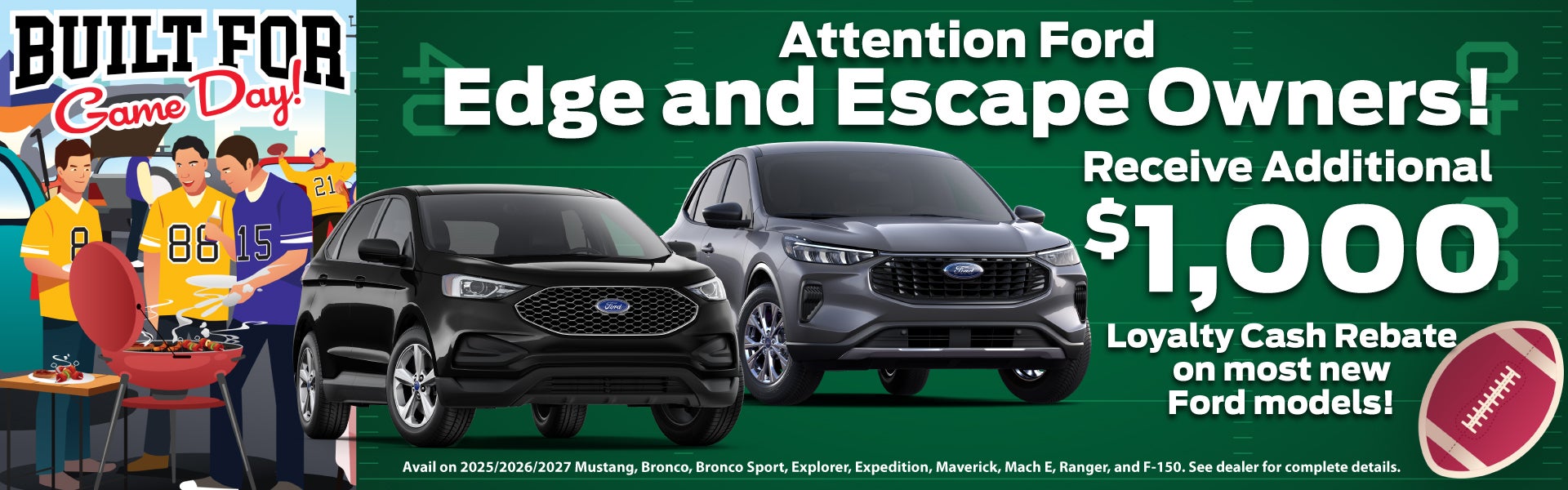 2025 Ford Escape and Edge