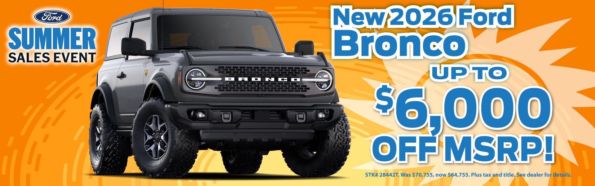 New 2025 Ford Broncos