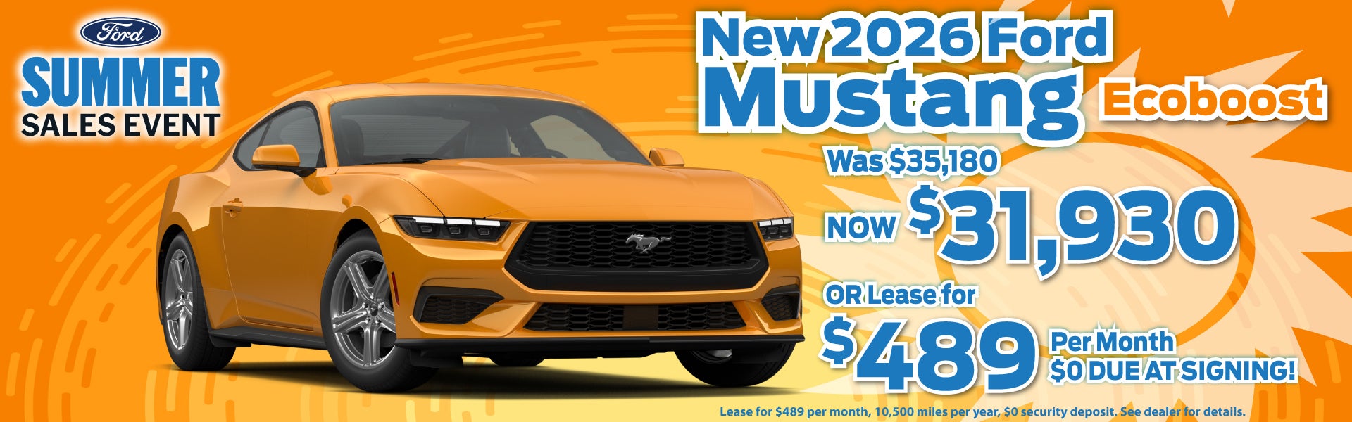 New 2025 Ford Mustang