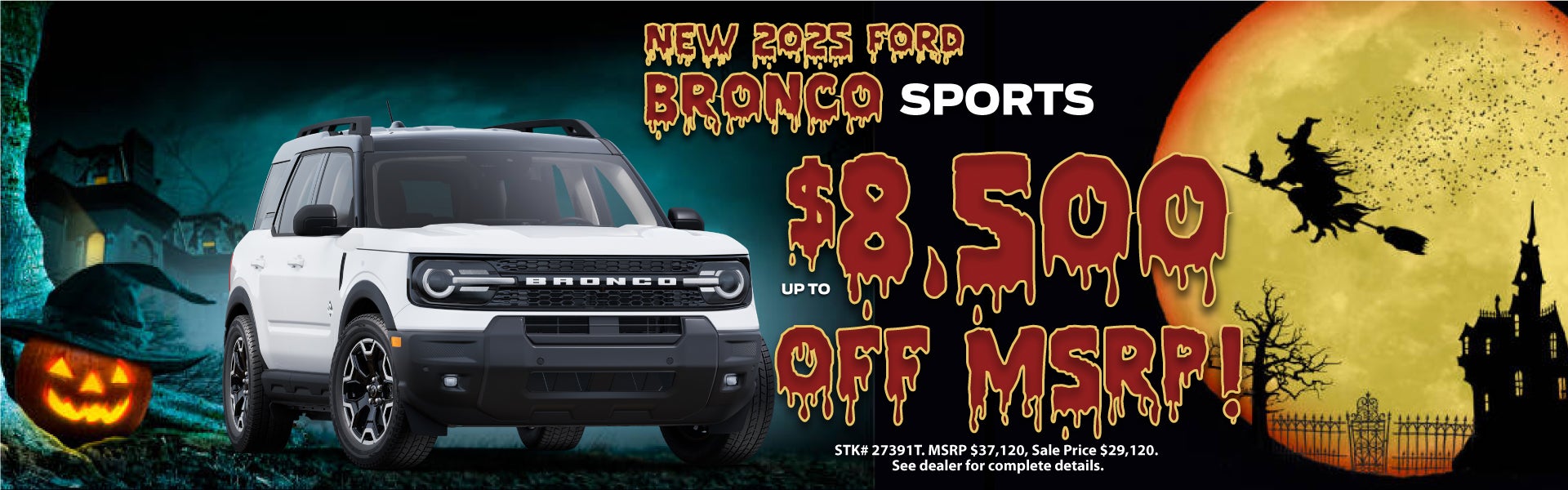 New 2025 Ford Bronco Sports