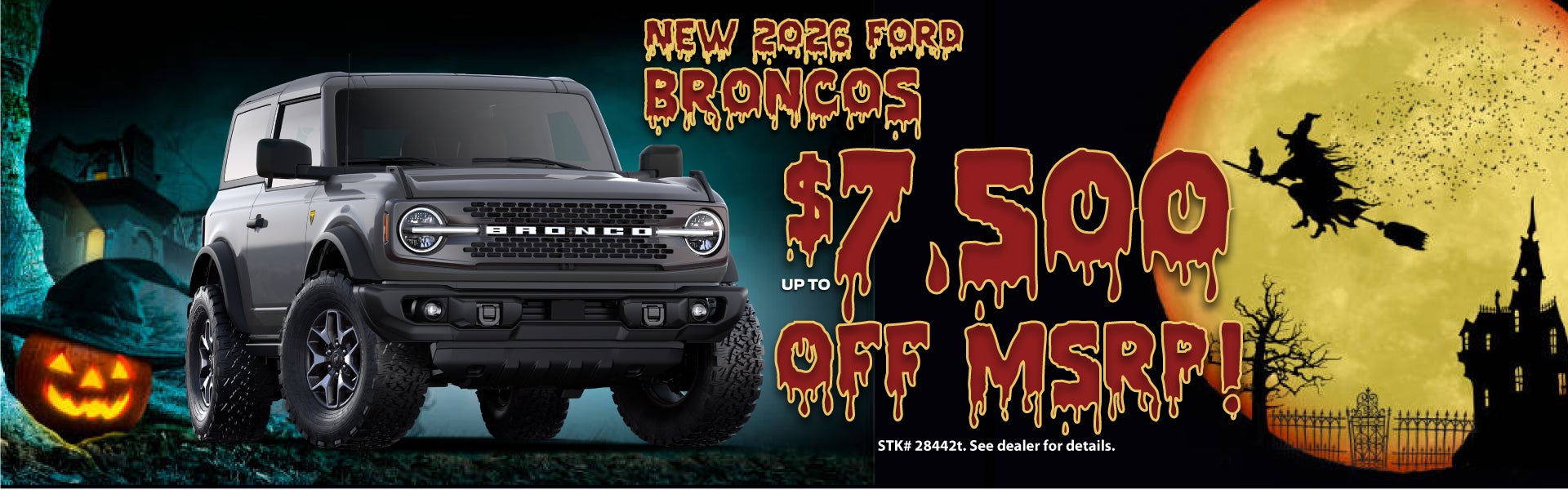 New 2026 Ford Broncos