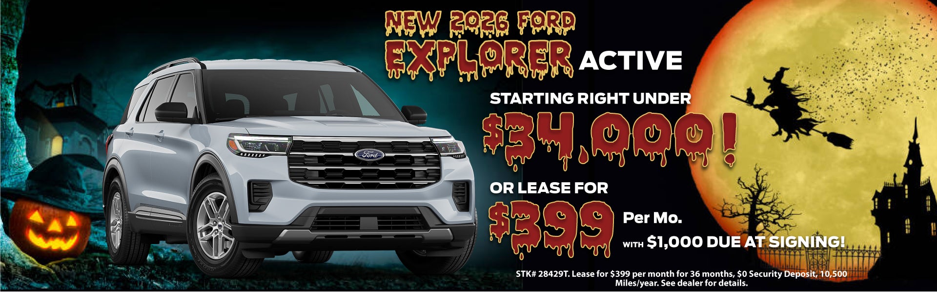 New 2026 Ford Explorer Active