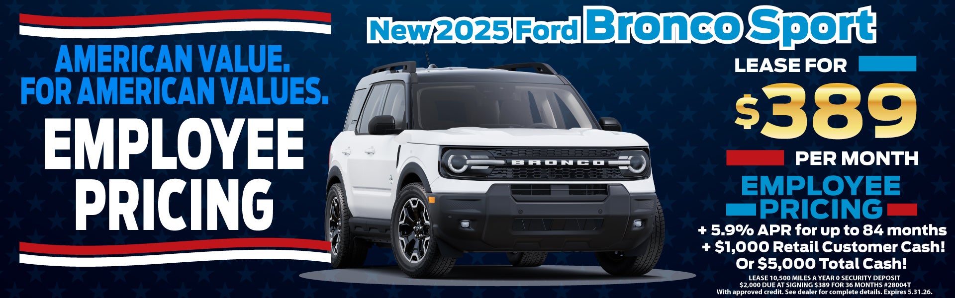 New 2026 Ford Bronco Sport