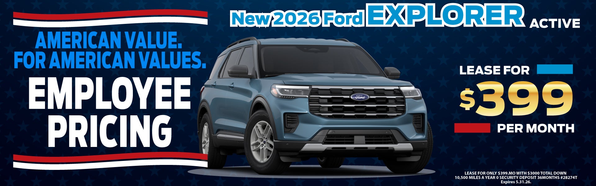 New 2026 Ford Explorer Active