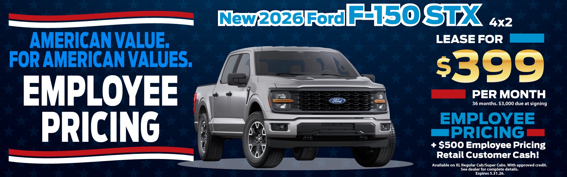 New 2026 Ford F-150 STX 4x2