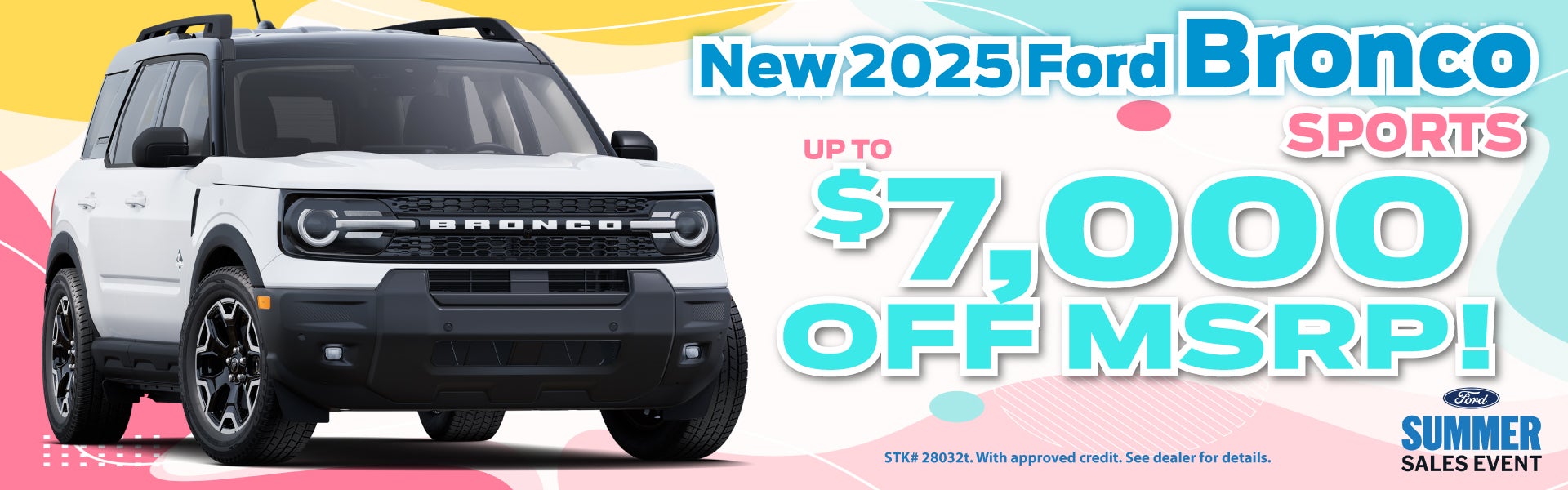 New 2025 Ford Broncos Sports