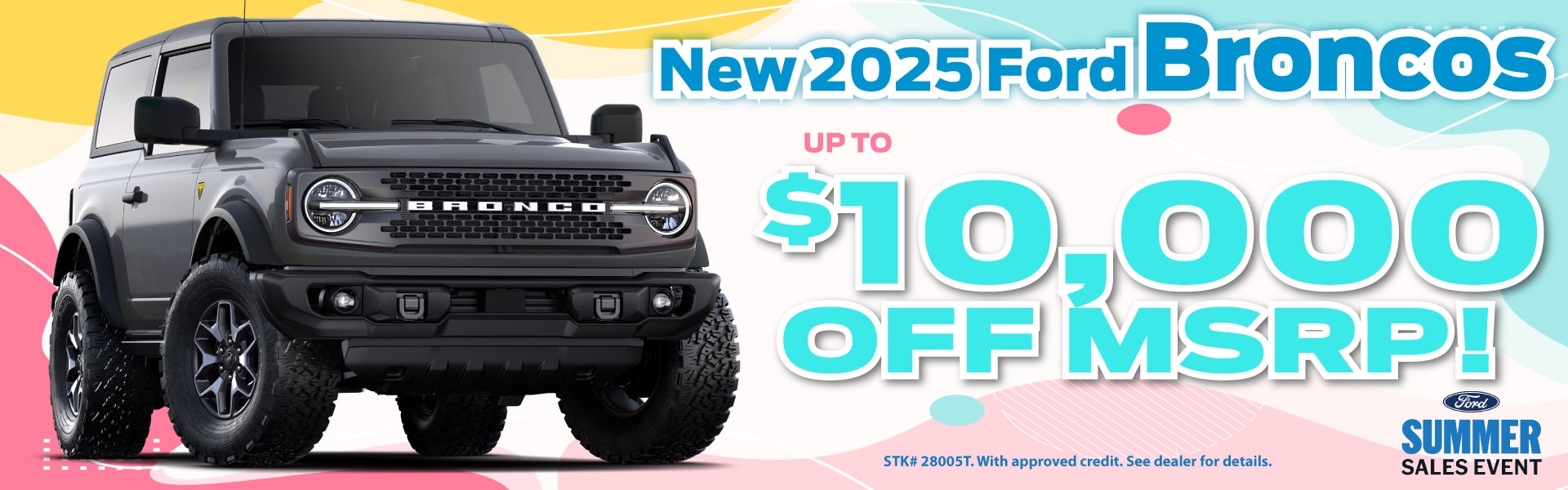 New 2025 Ford Broncos