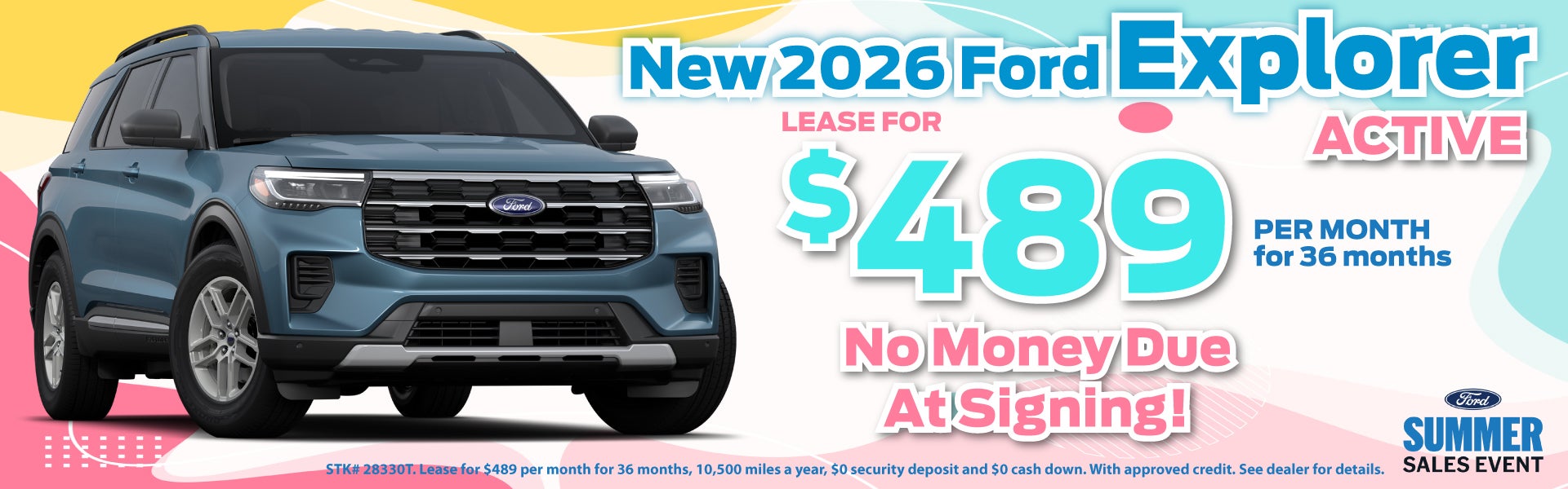 New 2025 Ford Explorer Active