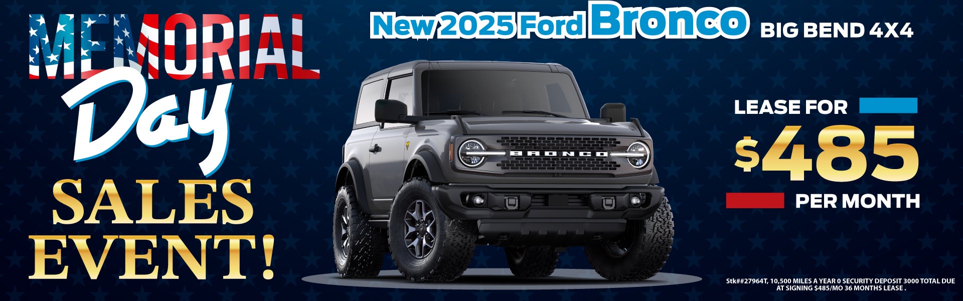 New 2025 Ford Bronco Big Bend 4x4